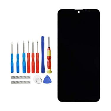 Imagem de Vvsialeek Tela LCD de substituição compatível com LG K50S LMX540HM LM-X540 LM-X540BMW 16.5 cm tela sensível ao toque com kit de ferramentas (preto)