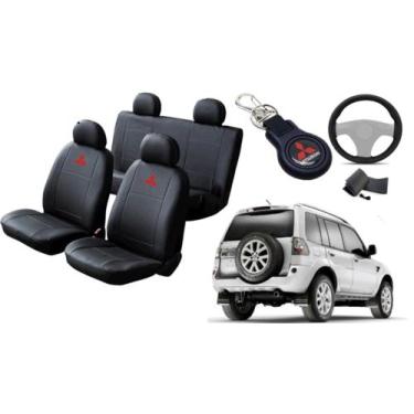 Imagem de Kit Capa Pajero 2007 a 2012 + Chaveiro + Capa de Volante: Seu Carro Co
