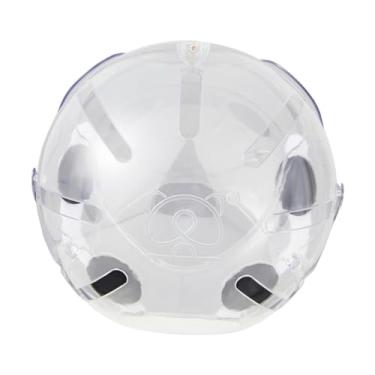 Imagem de Bothyi Capuz de cães de focinho de cachorro, capacete de focinho de gato respirável de focinho respirável transparente para tomar banho de treino de unhas