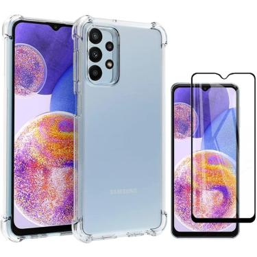 Imagem de Capa anti-choque para Samsung Galaxy A23 com capa de filme completo