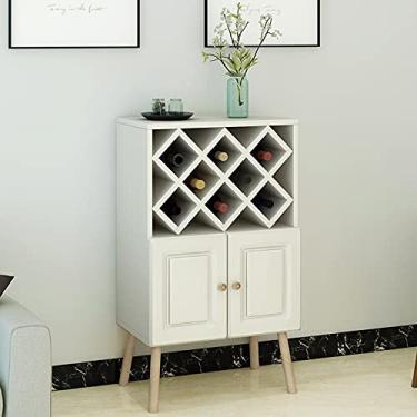 Imagem de LICONG-2020 Armário de vinho, rack de vinho, suporte para vinho, rack de vinho para cozinha doméstica, bar, rack de armários, despensa, armário para armazenar bebidas alcoólicas (A)