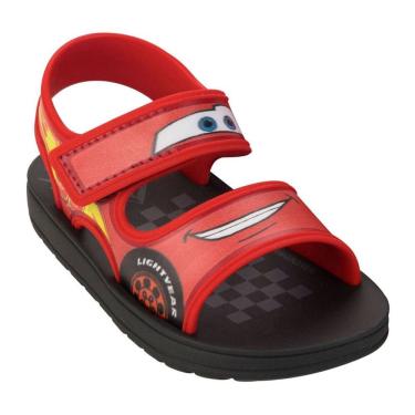 Imagem de Sandália Infantil Conforto Casual McQueen Carros Disney
