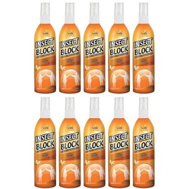 Imagem de Repelente De Insetos Mosquitos Dengue Insect Block 200ml 10un - Kelldr