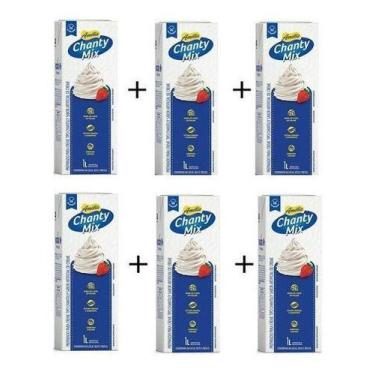 Imagem de Chantilly Amélia Chanty Mix Vigor 1L - 6 Unidades