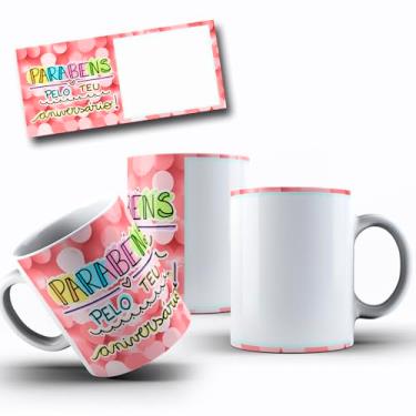 Imagem de Caneca de Porcelana Personalizada Aniversário Com Frases Engraçadas e Divertidas (Parabéns pelo teu aniversário)