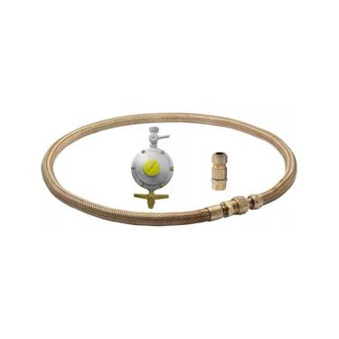 Imagem de Kit Instalação Cooktop Com Mangueira De 2 Metros Botijão