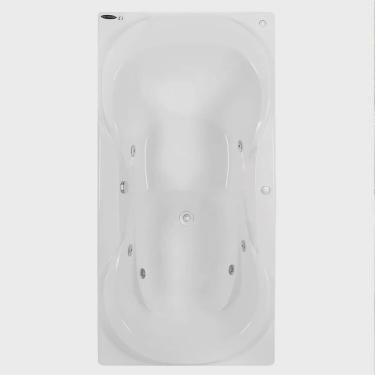Imagem de Banheira de Hidromassagem Due Gran Luxo 160x90x50cm - P4 - 220v - sem Aquecedor e Cromoterapia