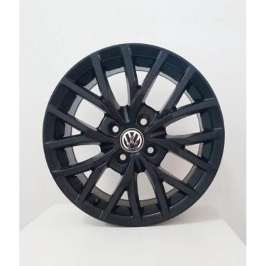 Imagem de Rodas Aro 15 vw Saveiro Highline brw 1190 Preta