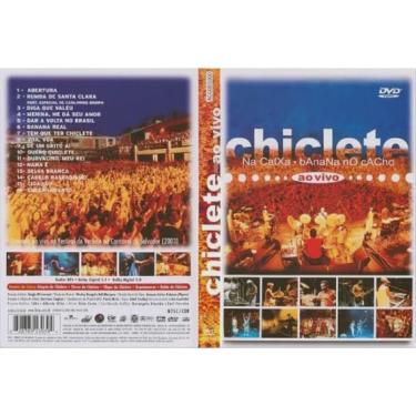 Imagem de Chiclete na caixa banana no cacho Dvd original lacrado