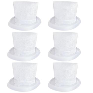 Imagem de Pacote com 6 filtros de substituição HNVCF10 compatível com ferramentas elétricas Black & Decker HNVCF10 aspirador manual HNVC215B10, HNV215B12, HNVC215BW52, HNVC115J06, HNVC115B22, HNVC220BCZ01,