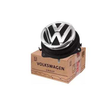 Imagem de Maçaneta Emblema Tampa Traseira Porta Mala Fox Saveiro Golf - Volkswag