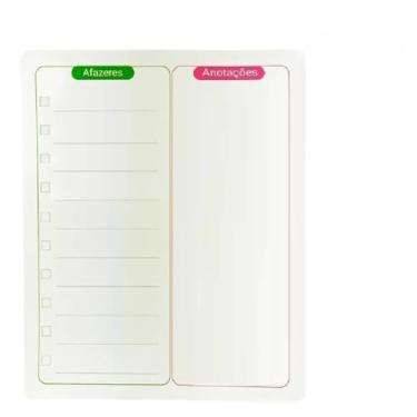 Imagem de Lousa Imã Planner Mensal Magnético com Caneta P/Geladeira(5)
