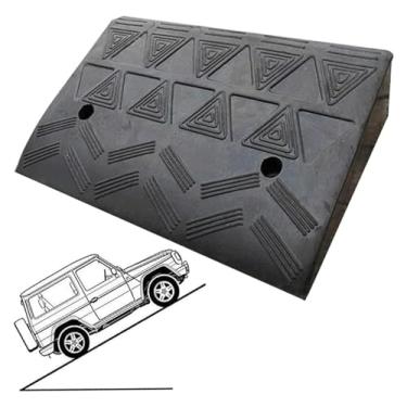 Imagem de Limiar de borracha para rampa, rampa móvel, rampa de limiar, rampa para cadeira de rodas, rampa inferior antiderrapante, rampa de borracha para scooter de borracha para rampas de freio de cadeira de