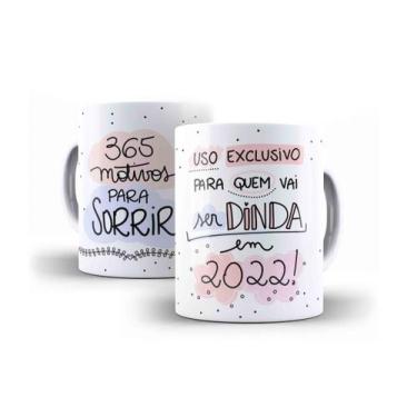 Imagem de Caneca Porcelana Para Uso De Quem Vai Ser Dinda Em 2022 - Villa Caneca