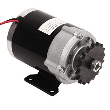 Imagem de Redução da engrenagem Motor elétrico Alta potência 24V 450W Liga de alumínio Baixa ruído de torção de alta torção 18 dente para máquinas agrícolas bicicleta elétrica