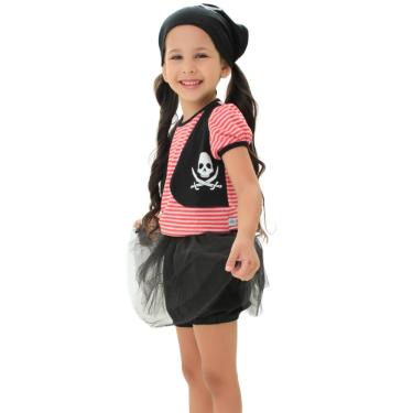 Imagem de Fantasia Infantil Pirata Menina Tamanho: 1