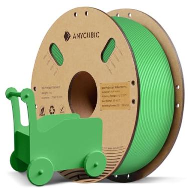 Imagem de ANYCUBIC Filamento Pla Fosco 1,75 Mm, Filamento Pla Para Impressão 3D 1,75 Mm, Precisão Dimensional +/- 0,02 Mm, Carretel De 1 Kg (2,2 Lbs), Verde Fosco