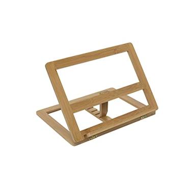 Imagem de Creative Mark Tao Bamboo Adjustable 5 Position Wood Desk Table Easel & Drawing Stand Fits Easily Into Backpacks Or Tote Bags- Natural Colour