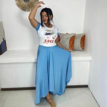 Imagem de Vestido de Dança Coreografia Jesus + Doce Moda Evangélica Feminina - M