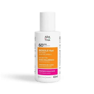 Imagem de Ada Tina Biosole Hyal FPS 60 - Protetor Solar 40ml