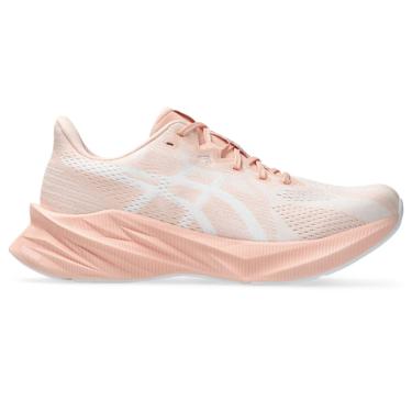 Imagem de Tênis ASICS Dynablast 5 - Feminino - Branco/Rosa  unissex