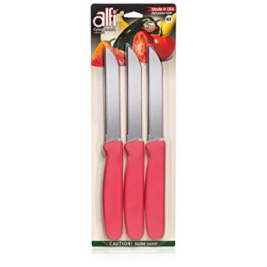 Imagem de ALFI KNIVES Guava Rosa (pacote com 3 unidades de aço inoxidável cutodinâmico) Feito nos EUA
