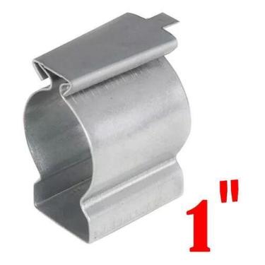 Imagem de Abraçadeira Tipo D C/ Cunha 1 Polegadas Zincadas 100 Pcs - SOLARCOOP