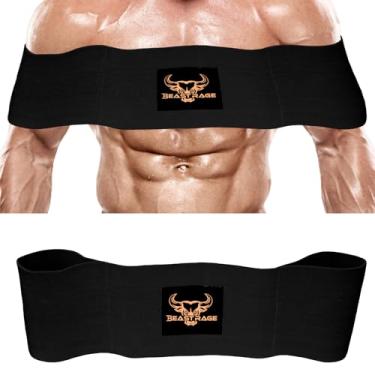 Imagem de BEAST RAGE Faixa de força de supino de fitness, lançador de estilingue ajustável para levantamento de peso, faixa de resistência ao levantamento de peso, estilingue de supino para ajuste de cotovelo,