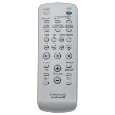 Imagem de Substituição de controle remoto RM-AMU006 para Sony MHC-EC69 LBT-ZUX9 MHC-EX8 MHC-EX9 FST-ZUX9