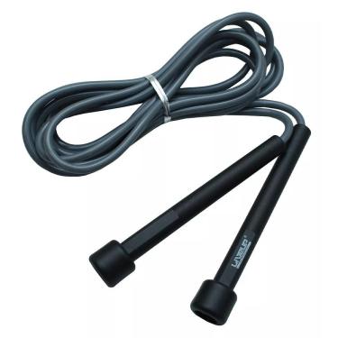 Imagem de Corda De Pular Silicone Cinza Pilates Funcional Fitness Live Up