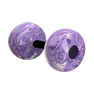 Imagem de YIJU Exercícios aquáticos, halteres, halteres, piscina, fitness, águas, equipamentos aeróbicos, Roxo E Branco