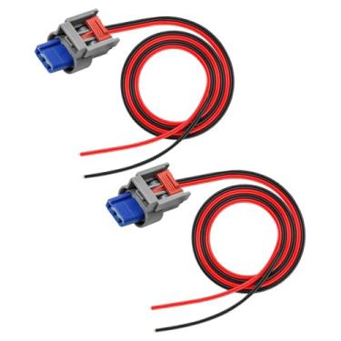 Imagem de ULZOZN Conector De Bobina Ignição Compatível Com Chrysler 300 2006-2010 Jeep Compass 2007-2017, Substituição 4606869Aa 4606869Ad 4606869Ab 4606869Ac 4606824Ac 4606824Ab, Soquete Fêmea Elétrico