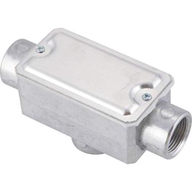 Imagem de Condulete fixo 3/4" tipo"TB" - com tampa/rosca BSP/sem pintura Tramontina