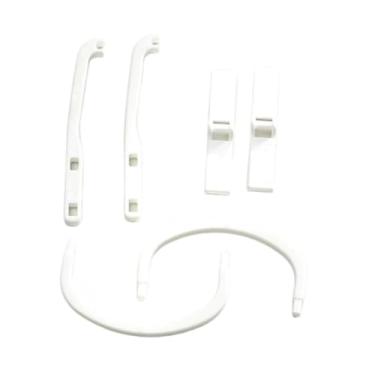 Imagem de Milageto Ajustador de arco de violoncelo, endireitador, colimador, ferramenta de guia correta para 4/4 3/4 1/2, Branco