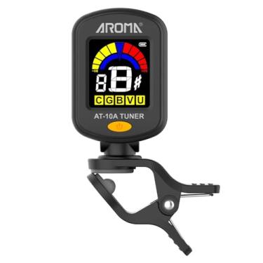 Imagem de Moreup Afinador De Guitarra Com Clipe Recarregável Para Baixo, Ukulele, Violino, Afinação Cromática Visor Colorido Brilhante