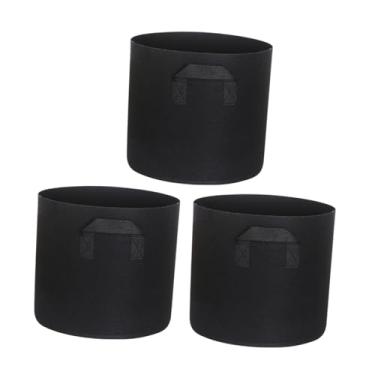 Imagem de Fenteer 3 peças cultivam sacos, sacos de plantio de plantador, vasos de planta para estufa de jardim, 15 Galões de