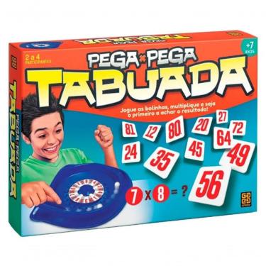 Imagem de Jogo Pedagógico Pega Pega Tabuada - Grow