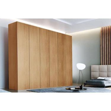 Imagem de Guarda Roupa Casal 6 Portas e 6 Gavetas Horizon Naturale - Rufato