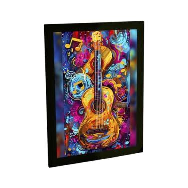 Imagem de Quadro Decorativo Leão De Judá Ilustração Linhas Tinta Detalhes Decoração Poster Quarto Sala