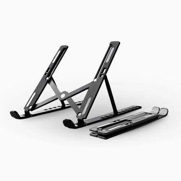 Imagem de Suporte Notebook Ajustável Ergonômico Dobrável Universal