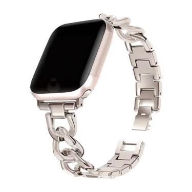 Imagem de Pulseira Aço Corrente Compatível com Apple Watch - Baú do Viking, Este