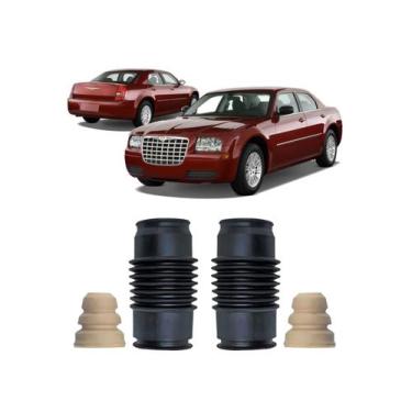 Imagem de Par Batente Coifa Dianteiro Chrysler 300c 2005 2006 2007 08 - QualyKit