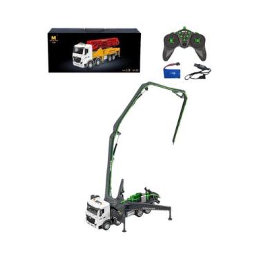 Imagem de Carro De Engenharia RC Para Crianças Huina Scania 770s Cabeçote De Reb