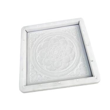 Imagem de predolo Modelo de concreto, tijolo, cimento, ferramenta de pavimentação, quadrado, decoração artesanal, modelo de piso de ladrilho para pavimentação de, Style B