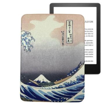 Imagem de Capinha protetora estampada para Kindle Colorsoft 7 2024 - Genérica