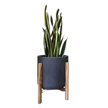 Imagem de Suporte para vaso Cachepot leg em Madeira Pinus(natural,M)