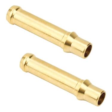 Imagem de BOXOB 2 Peças Ligação da Linha de Transmissão 397, Latão 0,95cm Adaptador Tubo para Instalação Refrigerador de Transmissão GMC e Chevrolet Linhas Estilo Snap-in GM 1996 e Posteriores