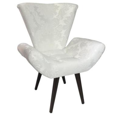 Imagem de Poltrona Decorativa Elegance 48 Branco - Sua Casa Decor