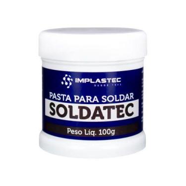 Imagem de Pasta para Soldar Implastec Soldatec Pote 100g