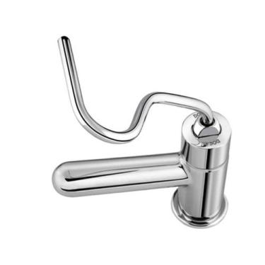 Imagem de Torneira de Mesa para Banheiro Benefit PressMatic Cromada Docol